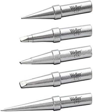 Weller Genuine 5 Piece Tip Set for WE1010NAETSET-5.
