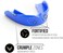 SISU 3D 2. 0mm Sports Mouth Guard for Football, Hockey, Lacrosse, Basketball, Custom Fit for Youth/Adults, Charcoal Black.