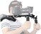 نظام دعم وسادة الكتف NICEYRIG 15 مم لكاميرا DSLR وكاميرات الفيديو السينمائية، حامل كتف مع لوحة قاعدة، قضيب من سبائك الألومنيوم 16 بوصة 15 مم، مجموعة مقبض - 435.