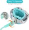 Fzbjayoon Anti Lost Wrist Link Anti Lost Leash Baby Leash Anti-Lost Wrist Chain with Child Upgraded Safety Locks for Kids (Green 8. 2 Feet.