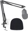 SUNMON Seiren Mini Boom Arm Mic Stand with Pop Filter, Adjustable Suspension Boom Scissor Arm Stand with Pop Filter for Razer Seiren Mini USB Streaming Microphone.
