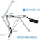 SUNMON MV7 Boom Arm Mic Stand with Pop Filter, Adjustable Suspension Boom Scissor Arm Stand with Pop Filter Compatible with Shure MV7 and SM7B Microphone.