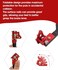 JFG RACING Dirt Bike Rear Brake Foot Pedal,CNC Motorcycle Foot Lever for CRF250R 2004-2024/CRF450R 2005-2024/CRF450RX 2017-2024/CRF250RX 2019-2024-Red.