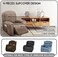 ULTICOR 4-Piece, 1 Seat Recliner Cover, Velvet Stretch Reclining Chair Covers for 1 Cushion Reclining Sofa, Single Seat Recliner Couch Cover, Thick, Very Soft, Machine Washable (Sand.