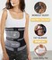 ANGOOL Neopren Waist Trainer for Women,Workout Plus Size Trimmer Belt Sauna Sweat Corset Cincher with Zipper.