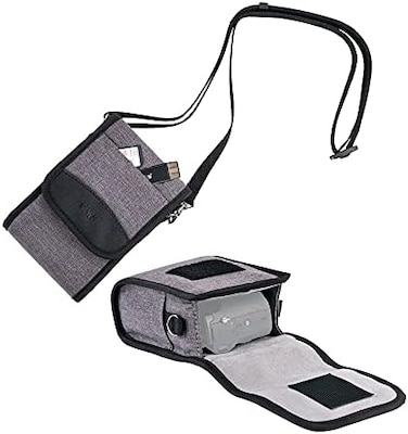 حقيبة كاميرا صغيرة من KIWIFOTOS، حقيبة كاميرا للتصوير الفوري لكاميرات Sony ZV1F ZV-1F ZV-1 ZV-E10 RX100 VII RX100V Canon G7X Mark III II G5X Mark II Ricoh GR IIIx GR III مع حزام كتف قابل للإزالة.