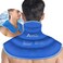 Atsuwell Ice Pack for Neck and Shoulders Pain Relief Cold Compress Therapy Shoulder Ice Packs for Injuries Reusable Gel, Large Upper Back Cold Pack Wrap for Swelling, Bruises, Sprain, Surgery.