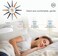 Vctrqov GIGU Modern Wall Clock Starburst Ball Clock Colorful MidCentury Home Kitchen Decor - Minimalist, Silent Sweep Hands, Quiet Quartz Movement, House Decorative Multicolor,22inch.