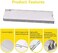 LFSEMINI 10/12/14/16 Plates Stove Windscreen, Aluminum Stove Windshield with Drawstring Bag, for Camping, Butane Stoves(10 Plates.