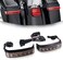 DREAMIZER Electra Glo Led Saddlebag Brake Tail Light Run Turn Signal LED Rear Lamp Compatible with Touring 2014-2020 FLHR FLHRXS Road King Electra Glide Ultra Classic Low - Black Housing,Smoked Lens.