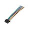 X AUTOHAUX Car Stereo CD Player Wiring Harness Wire Radio Adapter Install Plug 15 Pins for Kenwood.