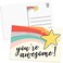 Sweetzer &amp; Orange SweetzerOrange You Are Awesome Cards Postcards Pack (60 Post Cards4x6 Postcards for Kids and Adults. Positive Affirmations Cards, Kindness Cards, Employee Appreciation Awesome Notes.