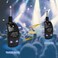 JOYO 2. 4GHz Wireless Guitar System 4 Channels Rechargeable Audio Wireless Transmitter Receiver for Guitar Bass Electric Instruments (JW-03.