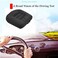 Nine River Car Booster Seat Cushion Raise The Height for Short People Driving Hip (Tailboneand Lower Cack Fatigue Relief Suitable for Trucks, Cars, SUVs, Office Chairs, Wheelchairs (Pure Black.