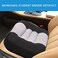 Nine River Car Booster Seat Cushion Raise The Height for Short People Driving Hip (Tailboneand Lower Cack Fatigue Relief Suitable for Trucks, Cars, SUVs, Office Chairs, Wheelchairs (Pure Black.