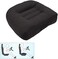 Nine River Car Booster Seat Cushion Raise The Height for Short People Driving Hip (Tailboneand Lower Cack Fatigue Relief Suitable for Trucks, Cars, SUVs, Office Chairs, Wheelchairs (Pure Black.