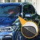 Dussdil Evil Red Eyes Car Windshield Sun Shade Demonic Angry Eyes Sunshade Blocks UV Rays Protector Keep Your Vehicle Cool Sun Shield Visor Cover Foldable for Car Truck SUV.