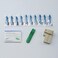 LEITE 10pcs LC UPC Fiber Optic Quick Connector with Matched Tools Fiber Reusable Connectors Single Mode SM 9125 Mechanical Fast Connectors Adapter for FTTH CATV Network Instrument,Blue.