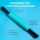 Bruizex Lymphatic Drainage Massage Roller Stick for Post LiposuctionFibrosis Treatment, Surgery Recovery 360 Lipo, Tummy TuckBBL, Lipo Foam, Compression Garment, Faja Compatible.
