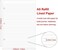 Getvow A5 Lined Refill Paper, 3 Holes Punched Office College Filler Paper, 100Sheets/200Pages, 100gsm White Loose-leaf Binder Paper, 5. 8'' x 8. 2''.