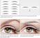 Maitys 12 Sheets 108 Pairs Hair Like Waterproof Eyebrow Tattoos Stickers Temporary Eyebrow Tattoos Instant Transfer Brows Peel off Fake Eyebrow Sticker Authentic Eyebrow for Women(Elegant Style.