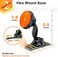 eSamcore Phone Holder for Car - Magnetic Car Phone Mount for Vehicle Dashboard, [Double 360 Adjustable Stand] Cell Phone Automobile Cradles with Strong Magnets for iPhone Samsung Galaxy Mobile Phone.