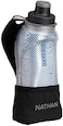 Nathan Running Handheld 12oz and Insulated. No-Grip Adjustable Hand Strap. Reflective Hydration Water Bottle.