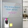 RR RAXMIN ChicRosa RR RAXMIN Acrylic Note Board Refrigerator Dry Erase Board Magnetic Clear 15&rdquo;x11" Includes 4 Dry Erase Markers.