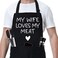 Fairy's Gift Funny Husband Apron - Men's Anniversary, Valentines, Cool Birthday Gifts for Him, Husband Gifts from Wife - Manly Presents for Men, Kitchen Aprons with Pockets for Cooking Hubby, Him,.