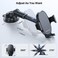 Miracase 3-in-1 Cell Phone Holder for Car, Universal Car Phone Holder Mount for Car Dashboard Air Vent Windshield Compatible with iPhone15 14 13 12 11 Pro Max Xs XR X, Galaxy.