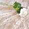 B-COOL 2 Pieces 60x120 Inch Lace Table Cloths Farmhouse Rustic White Tablecloth for Bridal Shower Flower Table Linen Outdoor Table Decorations.