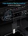 ANDTOBO USB to Aux Audio Adapter, 3. 5mm Male to USB Female for Playing Music with USB Drive in Your Car.