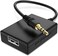 ANDTOBO USB to Aux Audio Adapter, 3. 5mm Male to USB Female for Playing Music with USB Drive in Your Car.