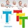 SunCore Direct Sensory Chew Toys for Autistic Children, T Chews Tubes for Teens Chewing, Autism Boys and Girls Kids, ADHD, Silicone Brick Toys for 3-12 Years Aggressive Chewer Oral Motor Tools 4 Pack.