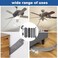 FUUNSOO Feather Duster, Dusters for Cleaning Extendable Telescoping Extension Pole 30 to 100 Inches, Long Handled Duster Reusable Bendable Washable Lightweight Dusters for Cleaning Ceiling Fan.