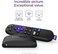 Roku Express 4K2022Streaming Media Player HD/4K/HDR with Smooth Wireless Streaming and Roku Voice Remote with TV Controls includes Premium HDMI Cable.
