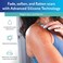 SCARAWAY Clear Silicone Scar Sheets, White, 6 Count.