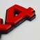 ملصق شعار PartsTo 4x4 مع لاصق مسبق لسيارات تويوتا تاكوما، هايلكس، تندرا، فور رنر، لاند كروزر، سيكويا، ملصق تزيين خارجي عالي الأداء.