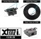 Xtenzi Amplifier Bass Volume Knob Control Remote XTBR6 Compatible with XThunder Link Amp.