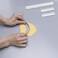 DIYOOHOMY 12 Pieces Polymer Clay Cutter Tools Acrylic Roller Pin for Sculpting Craft Shaping Knife Ceramic Cutters Slicer Kit Clear Rectangle Sheet Press Board Wire Texture Set Needle Detail Modelling
