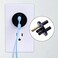 HPFIX Grounded Outlet Plug, Anti-Static Wrist Strap (Adjustable up to Size XLand Grounding Cord, Nice Accessories for Anti-static Mat Connect to Ground.