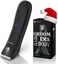 VIKICON Manscape Trimmer for Men - No Nicks Electric Razor-Shaver for Balls/Pubic/Groin/Legs/Chest Hair Removal w/LightCeramic Blade, IPX7 Waterproof Body Groomer USB-C Charging, Gifts for Him Dad.