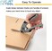 C.JET TOOL 10" Heavy Duty Scissors, Carpet Cutter, Industrial Scissors, Multipurpose, Scissors for Carpet, Cardboard, Leather, Pruning, Gardening, Professional Soft Grip Stainless Steel (Black.