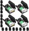 موصل Anmbest 4PCS DB9 Breakout، موصل محول طرفي تسلسلي RS232 D-SUB ذكر-أنثى إلى 9 دبابيس، مع علبة، براغي طويلة، أنبوب عادم.
