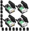 موصل Anmbest 4PCS DB9 Breakout، موصل محول طرفي تسلسلي RS232 D-SUB ذكر-أنثى إلى 9 دبابيس، مع علبة، براغي طويلة، أنبوب عادم.