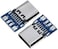 ANMBEST 10PCS USB 3.1 Type C Connector 24 Pins Male Female Plug Receptacle Adapter to Welder WireCable 24P PCB Board Support Module.