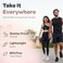 Hydracy BPA Free Water Bottle with Time Marker -Large, 64oz.