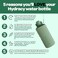 Hydracy Water Bottle with Time Marker -Large Half Gallon 64oz.