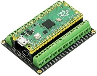 Treedix Breakout Board for Raspberry PI PICO Flexible PCB Shield Board Terminal Block Shield with Pin Header.
