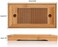 TOPINCN Tea Tray Premium Bamboo Material Chinese Gongfu Tea,Cute Little Pretty Tray Perfect For Gongfu Tea Ceremony Home Essentials.